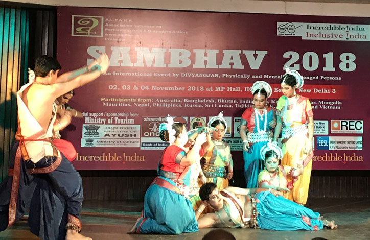 SAMBHAV 2018: Specially abled from India in Delhi event