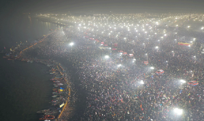 Kumbh mela in Prayagraj is the largest congregation of devotees on earth 