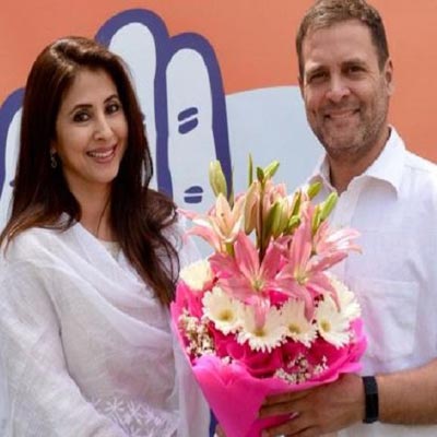 Loksabha Poll 2019: Urmila Matondkar joins Congress; likely to contest from Mumbai North seat