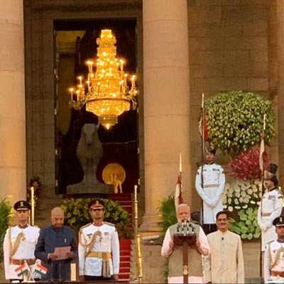 Complete list of Cabinet ministers, Ministers of State sworn-in along with Prime Minister Narendra Modi