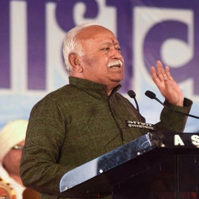 RSS chief Mohan Bhagwat warns against 'misuse of power' In Stage Message By Goverment