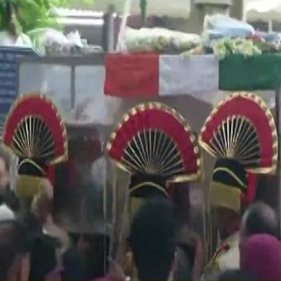 Former Delhi CM Sheila Dikshit Laid To Rest With Full State Honours