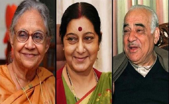Delhi Loses Three Former Chief Ministers In Less Than A Year 2019