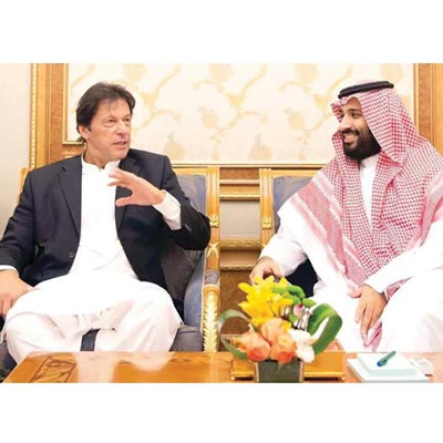 Prince Mohammed-bin-Salman Calls Up Imran Khan Over Kashmir Issue