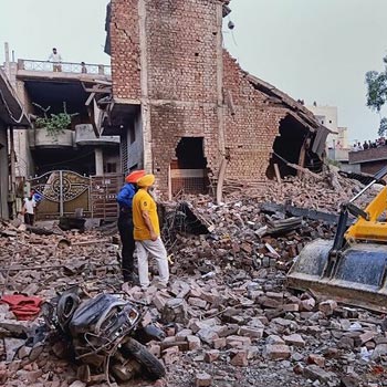 Gurdaspur: Explosion In Firecracker Factory Kills 19