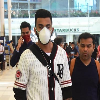 India Cricketers Wear Protective Masks To Combat Coronavirus