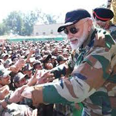 PM Modi Celebrates Diwali With Soldiers At Longewala