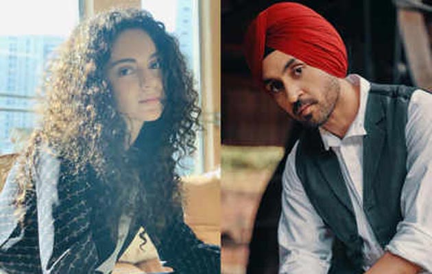 Kangana Ranaut & Diljit Dosanjh's Twitter Fight Turns Ugly