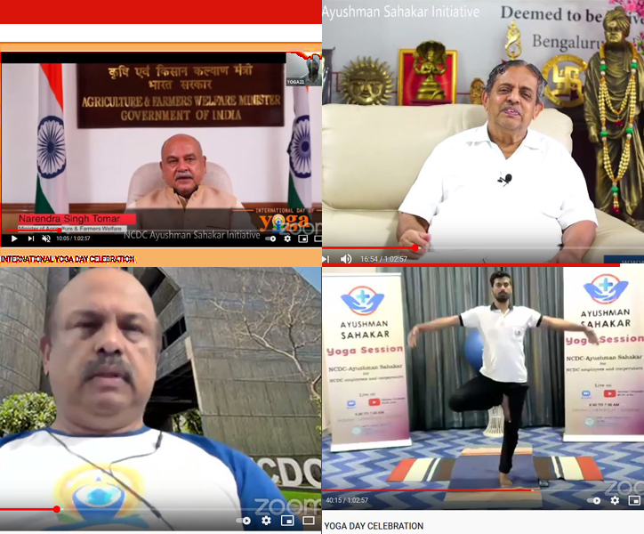 NCDC celebrates International Day of Yoga 