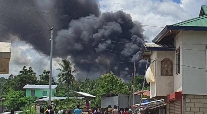 Philippines Plane Crash: 17 People Killed In The Burning Wreckage
