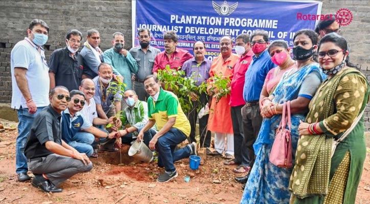 Plantation Drive by JDCI and Rotary Club Inaugurated 