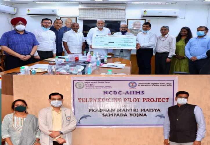 Telemedicine for fishers community of Chhattisgarh by NCDC AIIMS Raipur Joint Initiative