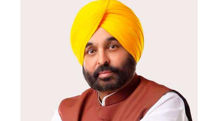 AAPs Bhagwant Mann meets Governor, stakes claim to form government