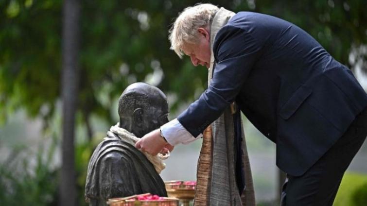 Ashram of an Extraordinary Man Boris Johnson's special message for Gandhi Ji
