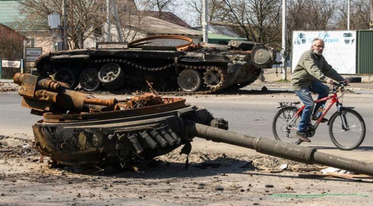 Russia says Kyiv strikes destroyed tanks donated
