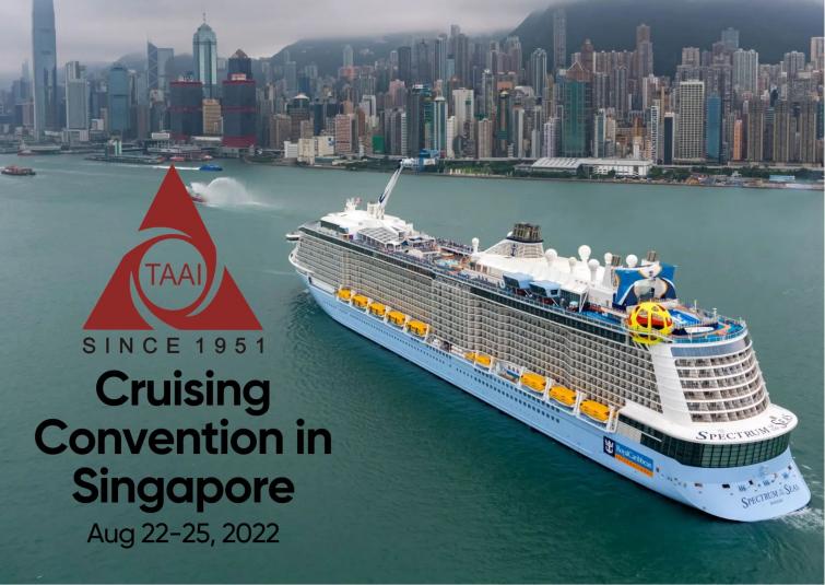 TAAI to hold its 66th Cruising Convention in Singapore in August