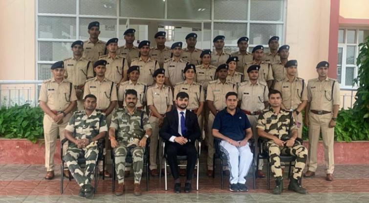 Naveen Krishna Rai of IIM Indore trained the CISF assistant commandants on leadership