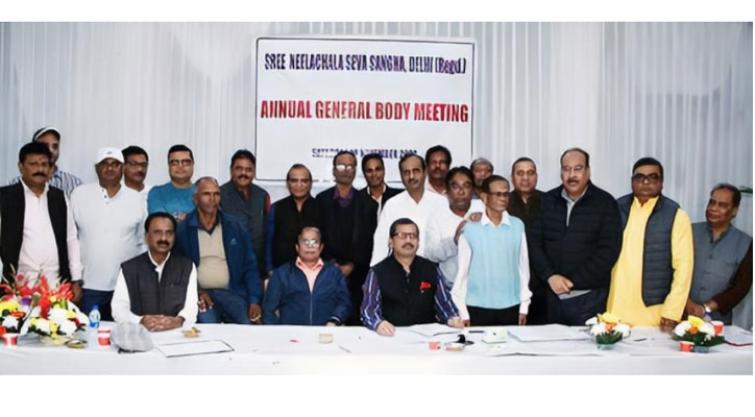 Delhi's Neelachala Seva Sangha Elects New Office Bearers