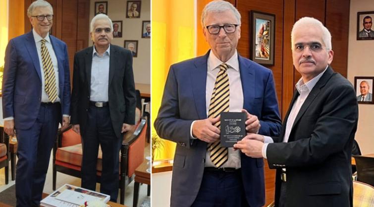 Bill Gates Visits RBI HQ In Mumbai