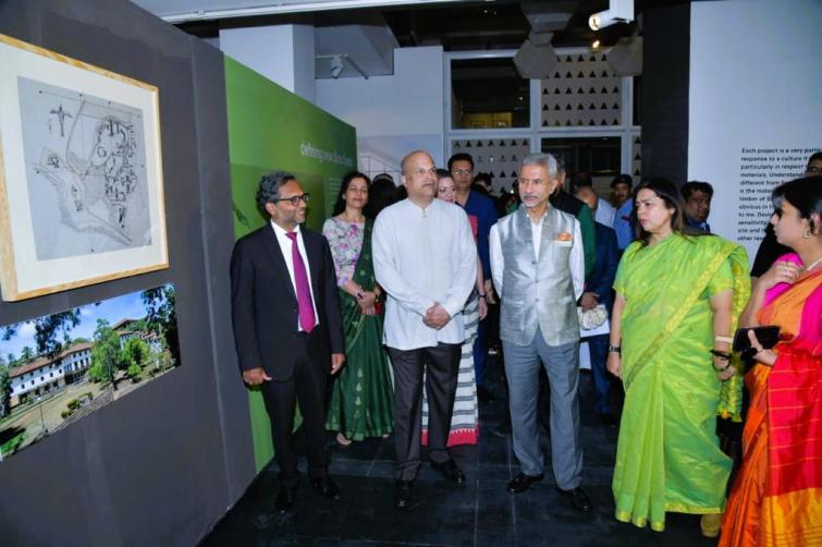 External Affairs Minister S Jaishankar inaugurates Geoffery Bawa Exhibition