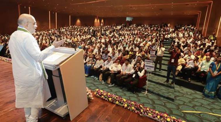 Amit Shah inaugurates the National Mega Conclave on FPO in the cooperative sector and releases the action plan for formation of 1100 new FPOs by PACS 
