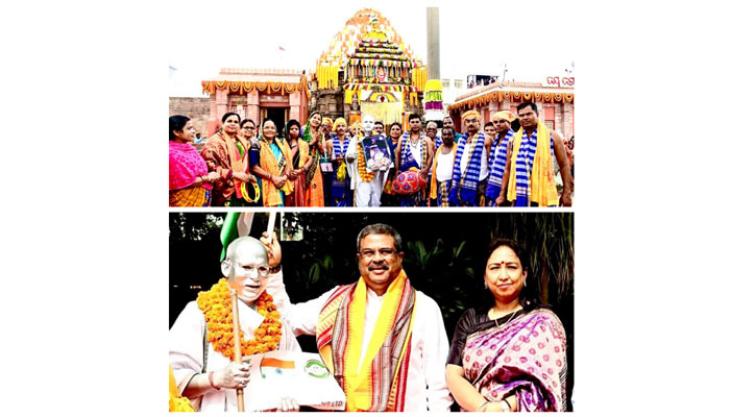 Silver Gandhi dedicates Eleven Years of Padayatra to PM Narendra Modi