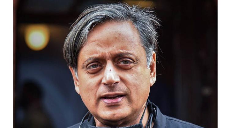 Modi came first jibe draws sharp comeback from Tharoor