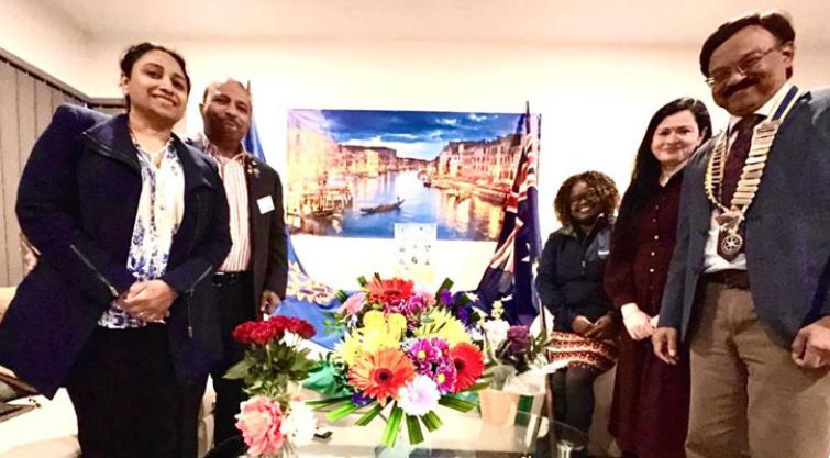 Dr Nalini Pati takes over Presidentship of Rotary E–Club